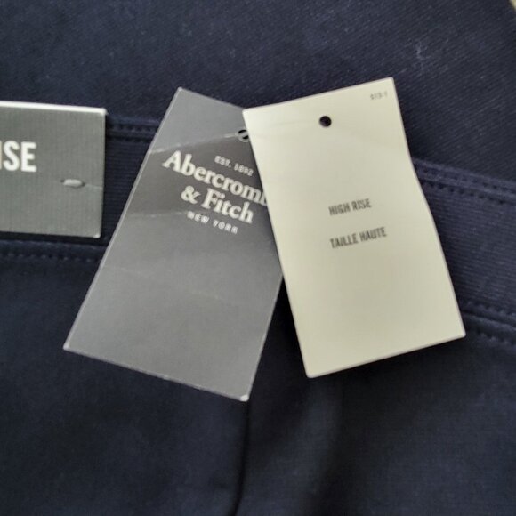 Abercrombie & Fitch The A&F High Rise Legging Dark Navy NEW NWT - Picture 5 of 10